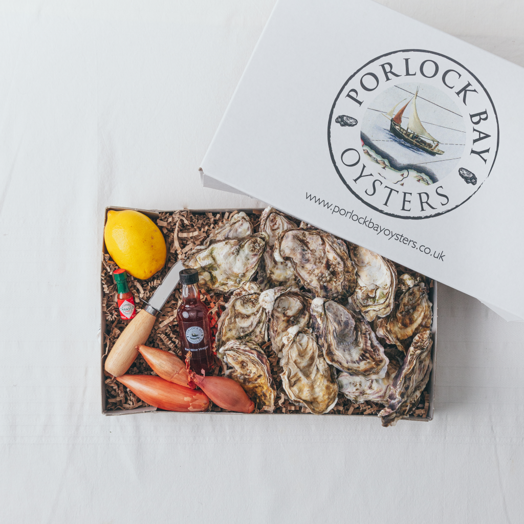 Oyster Gift Box by Porlock Bay Oysters