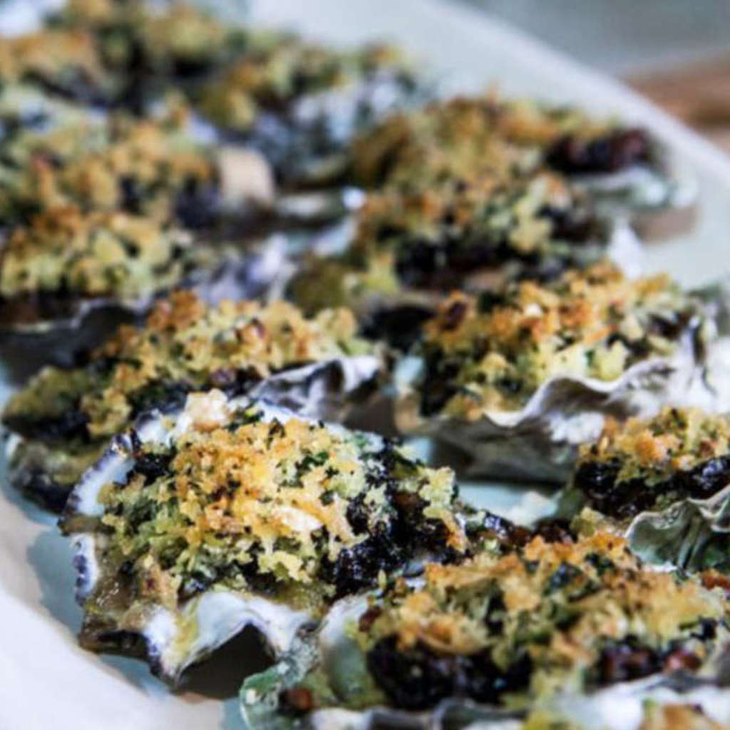 Oysters Rockefeller