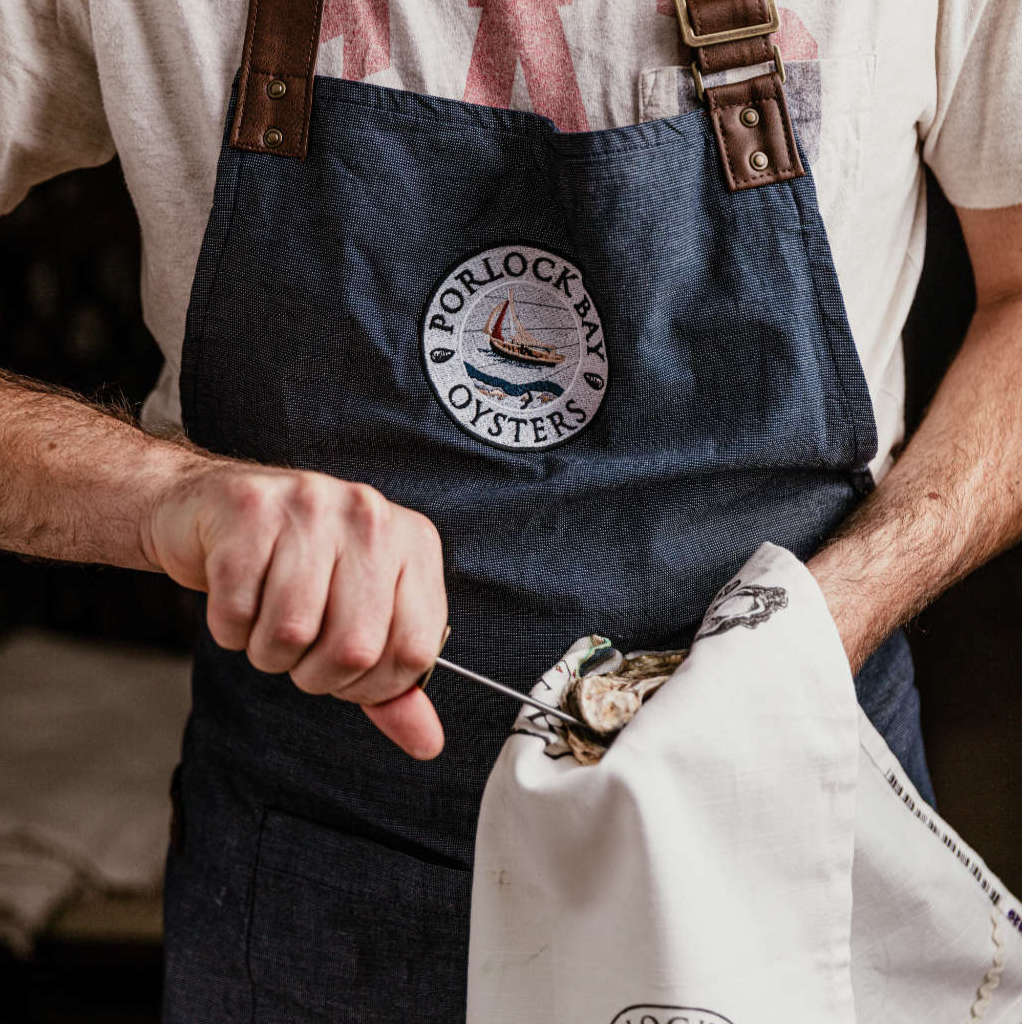 Porlock Bay Oysters Apron