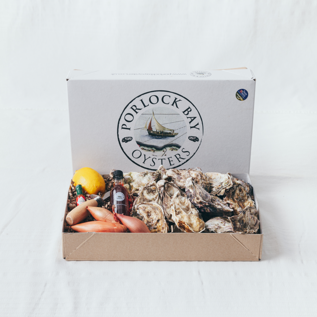 Oyster Gift Box by Porlock Bay Oysters